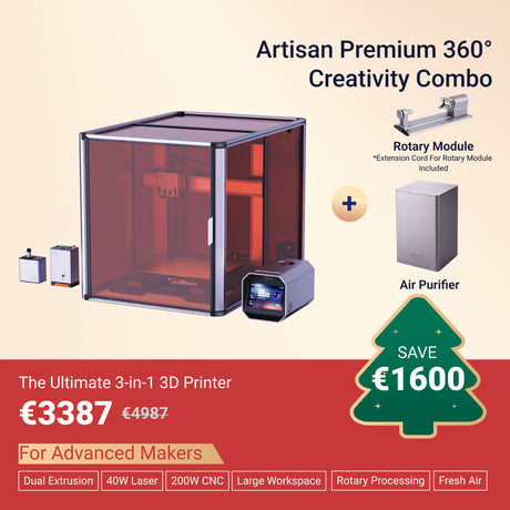 Snapmaker Artisan 3-in-1 3D Printer (VAT Incl.)