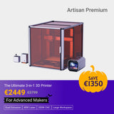 SNAPMAKER ARTISAN MODULARER 3D-DRUCKER (INKL. MWST.)
