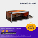 SNAPMAKER RAY 20 W & 40 W LASER-GRAVIERER UND -SCHNEIDER MIT LUFTUNTERSTÜTZUNG (INKL. MWST.)