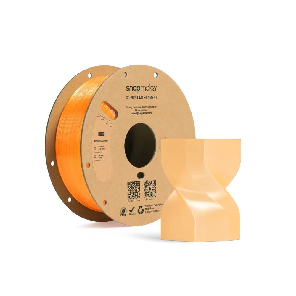 PETG Translucent Filament (RFID) - 1kg
