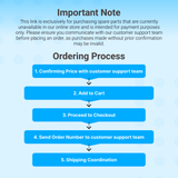 Spare Parts for Customized Requirements