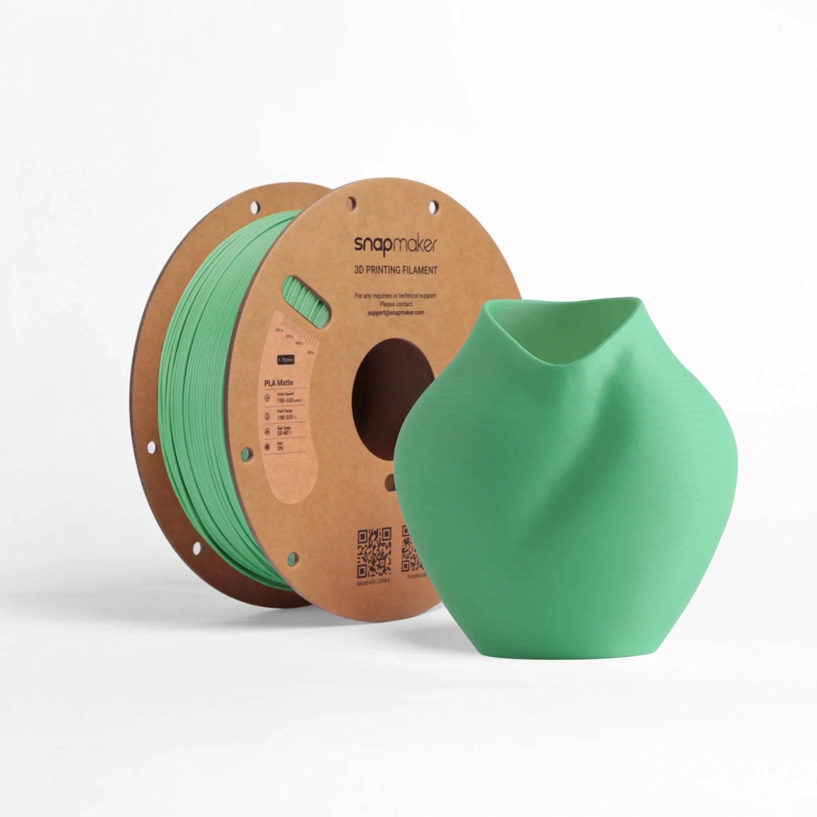 Matte PLA Filament (RFID) - 1KG
