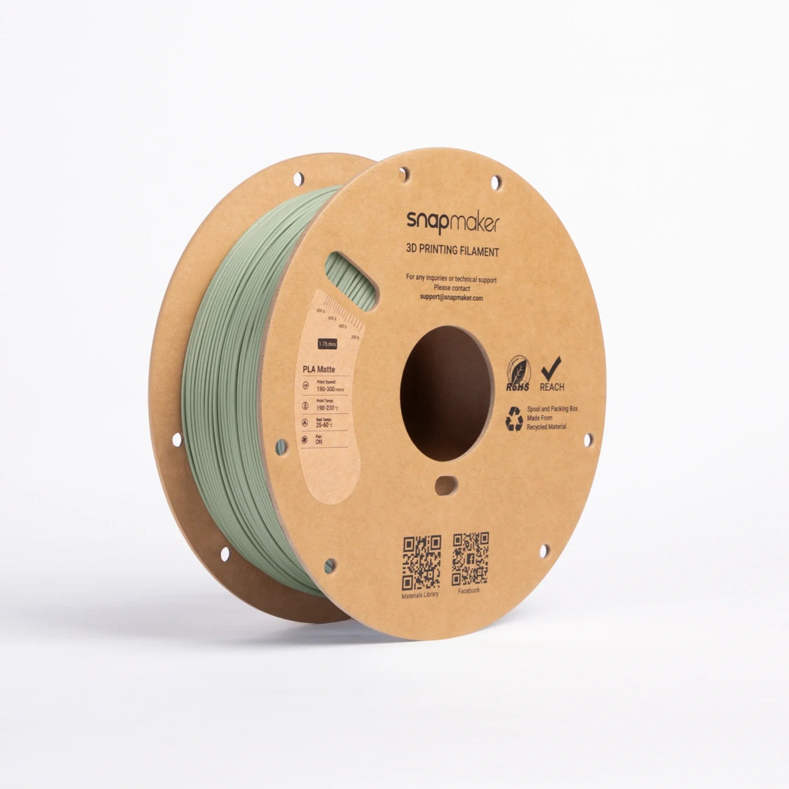 Matte PLA Filament (1kg)