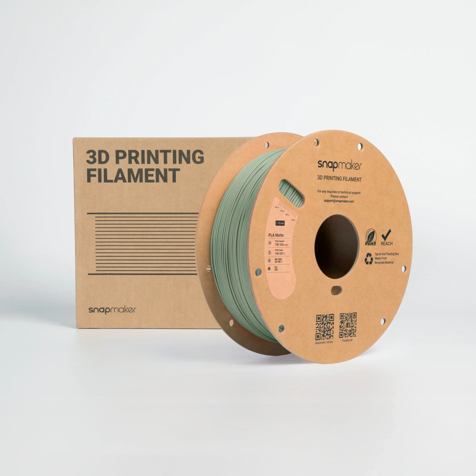 Matte PLA Filament (1kg)