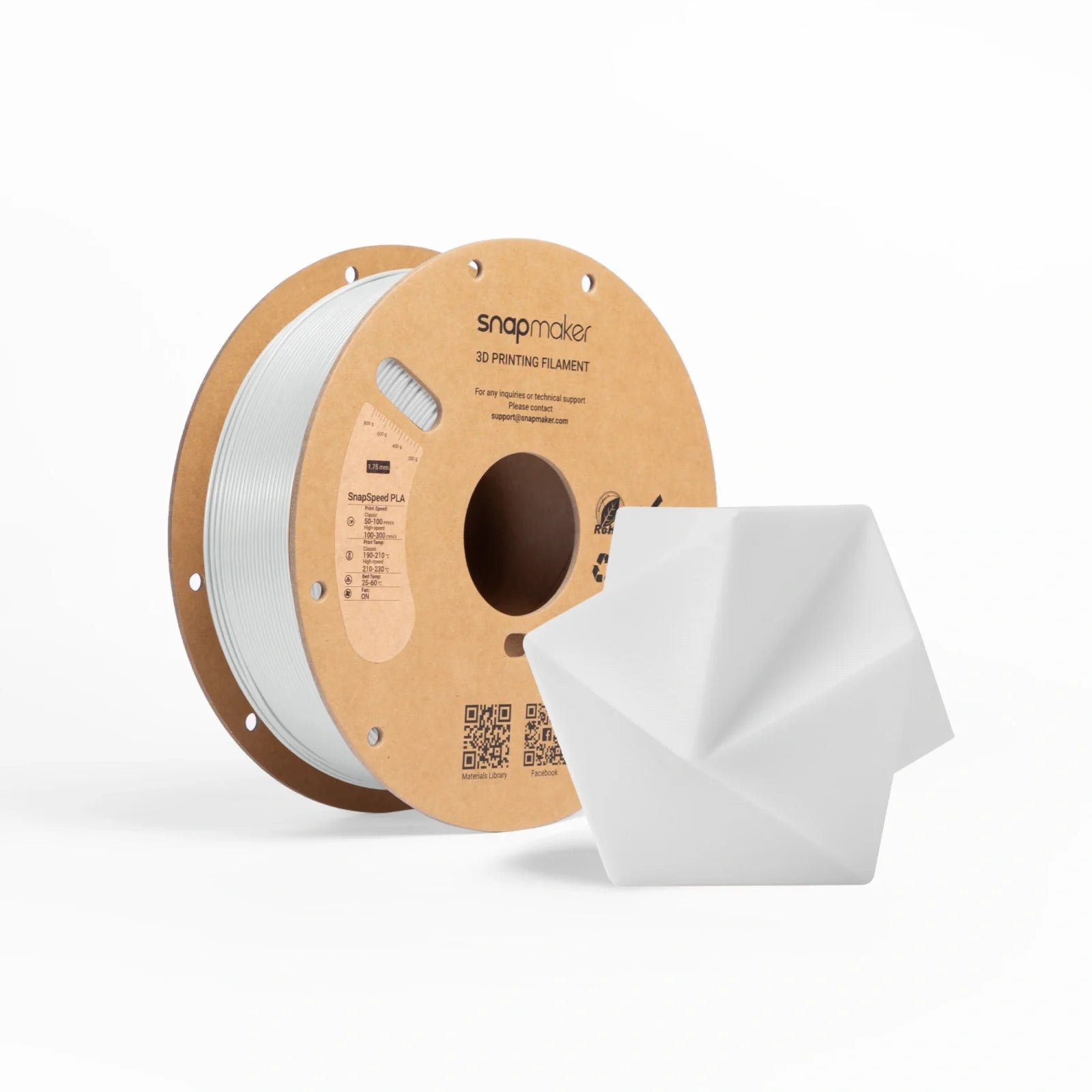 SnapSpeed PLA Filament (1kg)