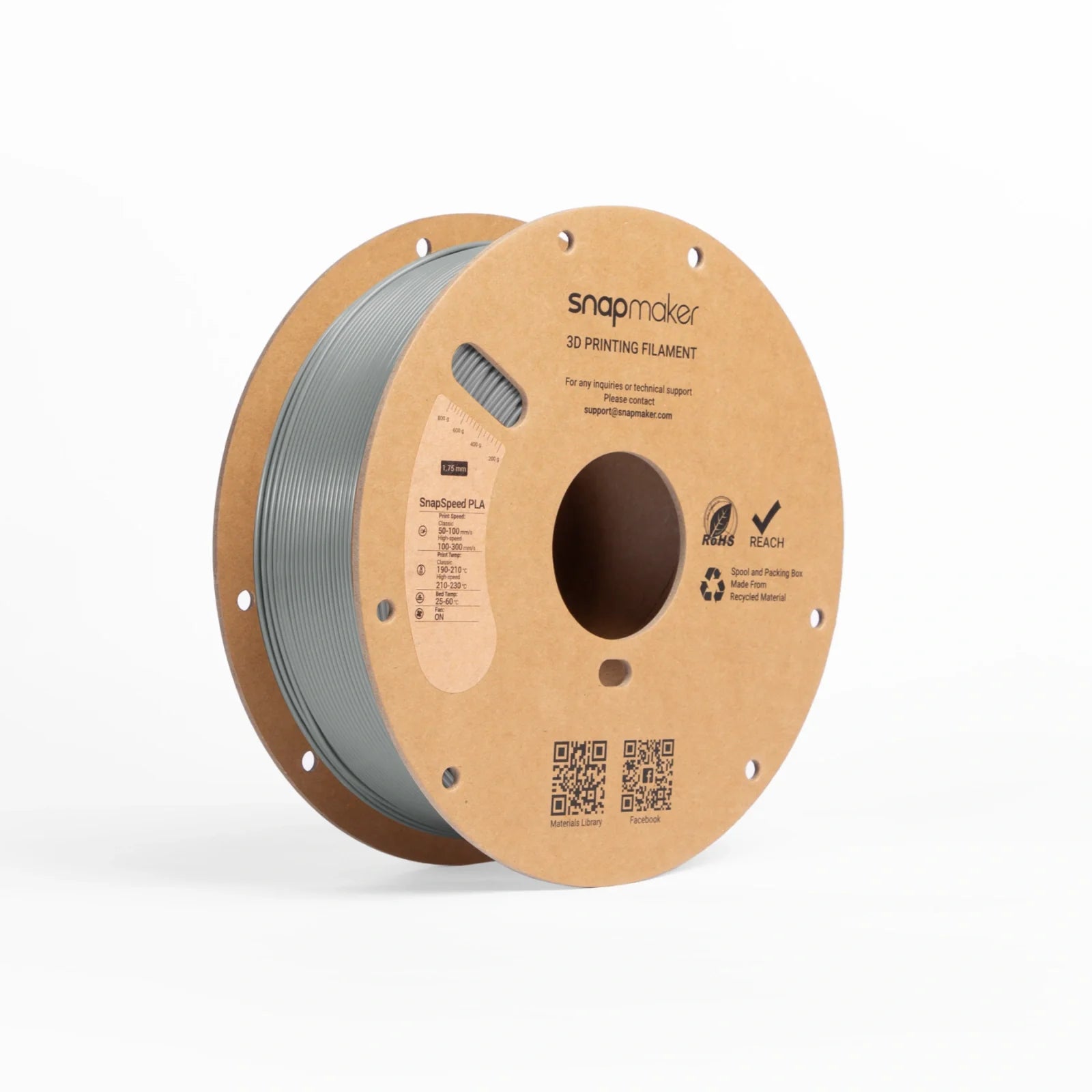 SnapSpeed PLA Filament (1kg)