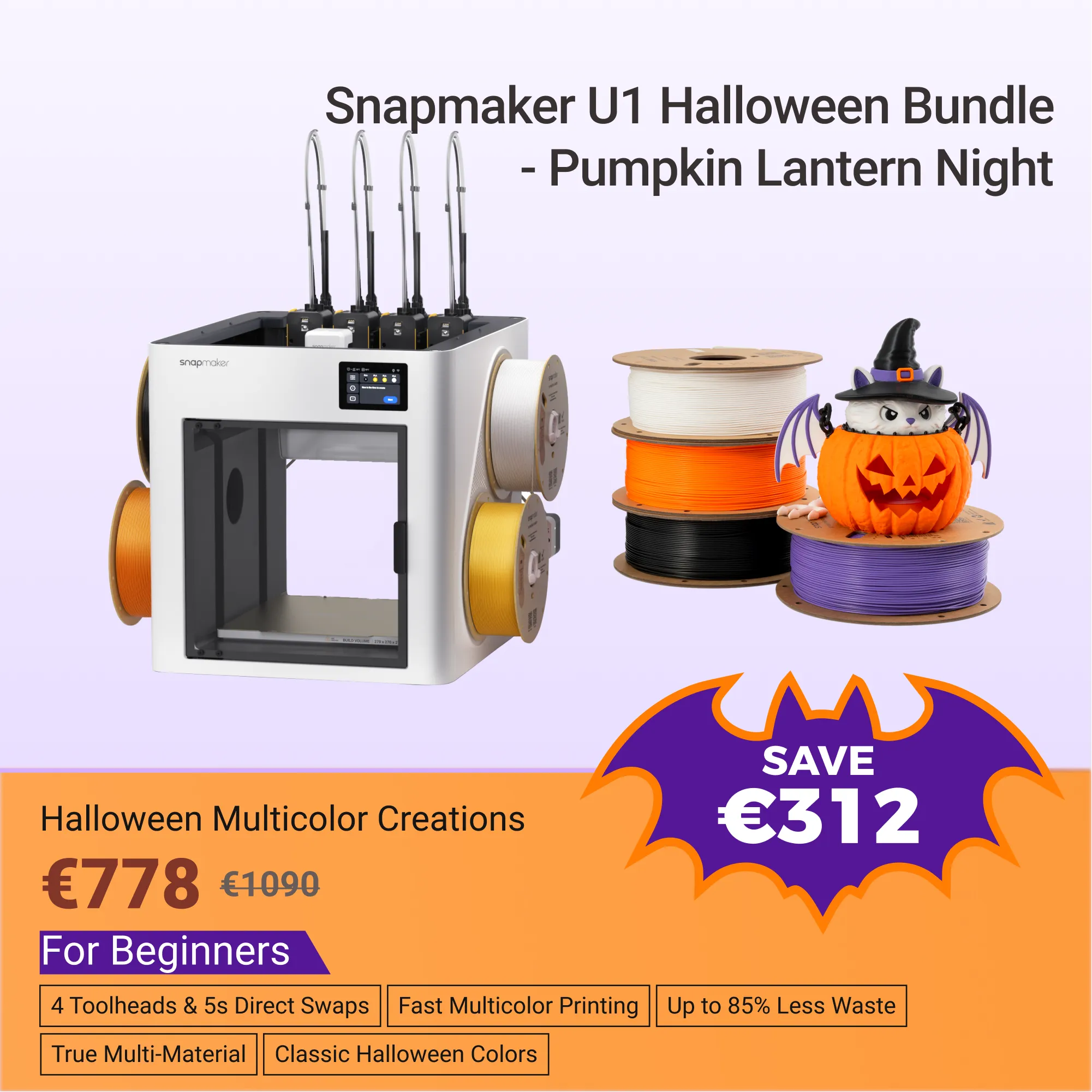 Snapmaker U1 3D Printer