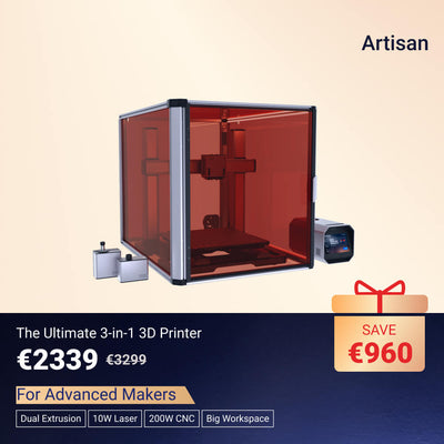 Snapmaker Artisan 3-in-1 3D Printer (VAT Incl.)