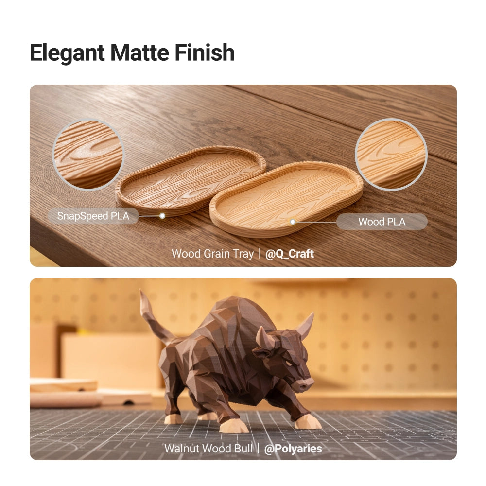 Wood PLA Filament (RFID) - 1kg