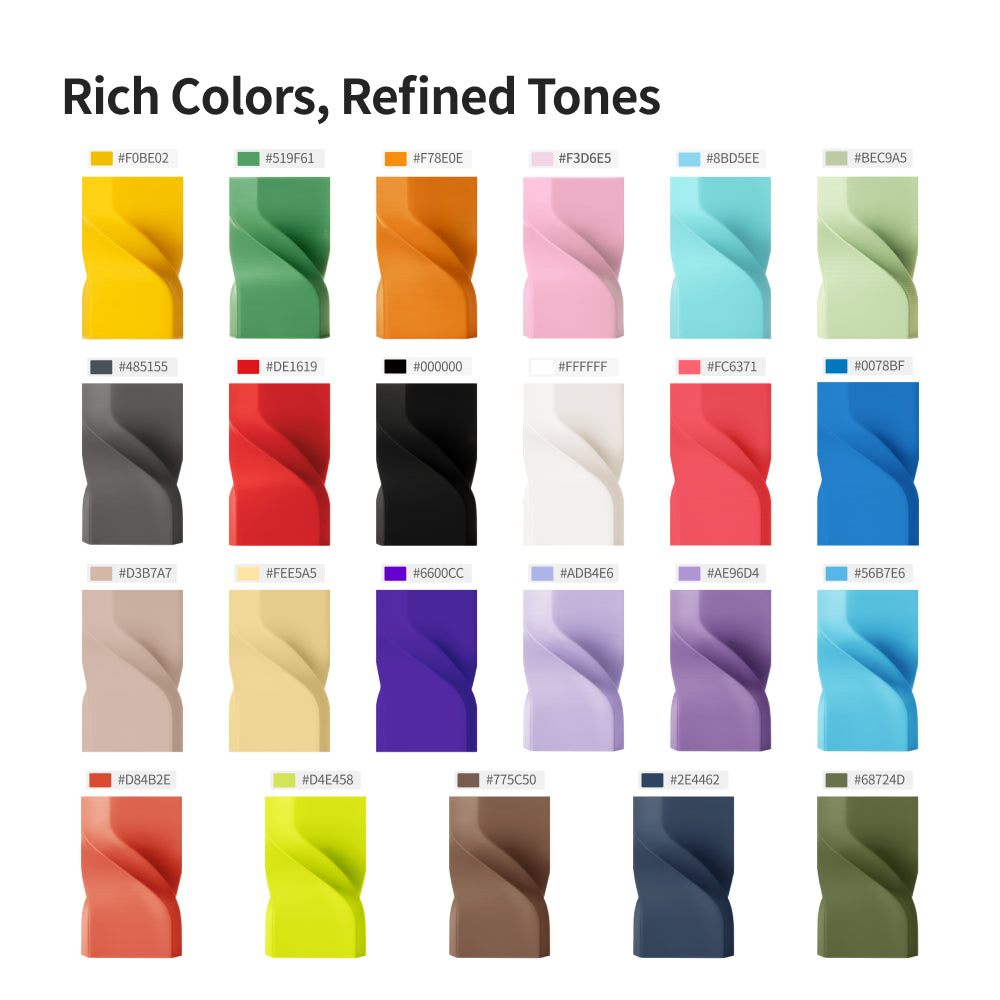 Matte PLA Filament (RFID) - 1KG