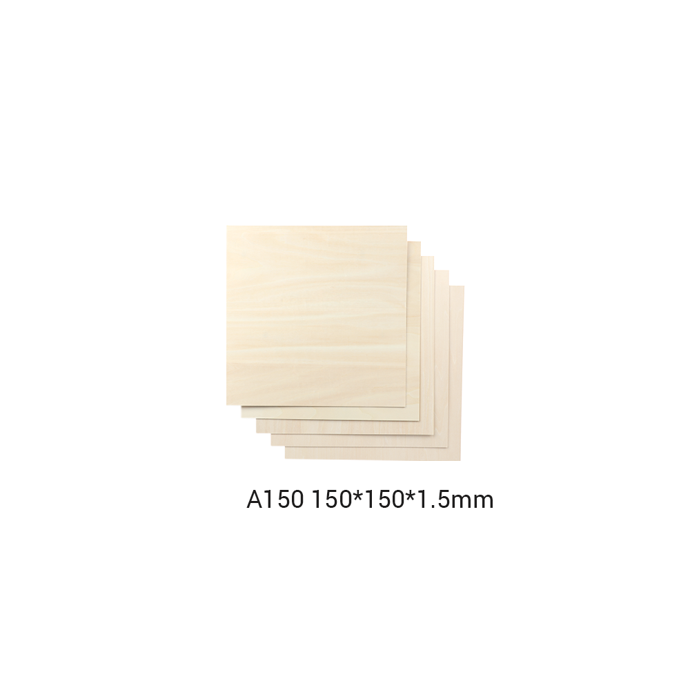 Basswood Sheet for Snapmaker 2.0 (5-Pack)